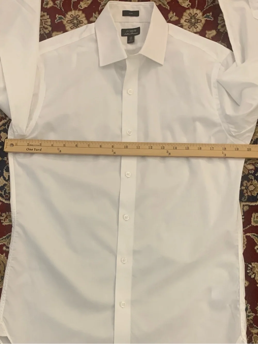 J CREW LUDLOW Premium Slim Fit All Cotton Shirt